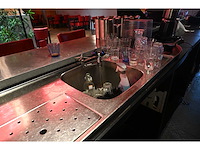 Rvs lekblad met 2-taps tapkraan - afbeelding 4 van  6