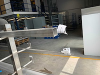 Rvs lengtes op rvs verrijdbare draagarmstelling - afbeelding 12 van  13