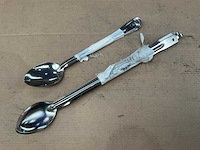 Rvs lepel (5x) - afbeelding 1 van  2