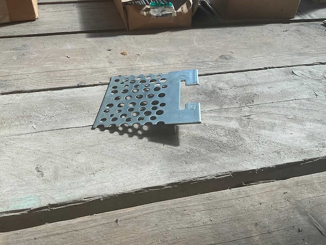 Rvs lijmplaten (50x) - afbeelding 2 van  3