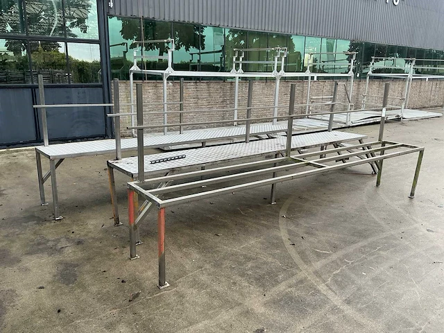 Rvs loopbordes (3x) - afbeelding 2 van  7