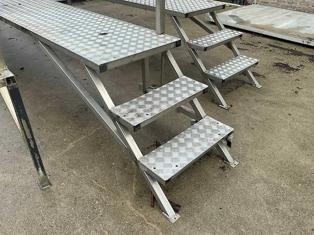 Rvs loopbordes (3x) - afbeelding 4 van  7