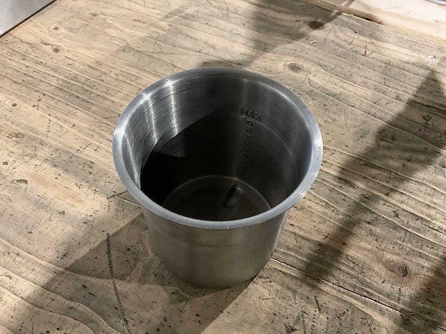 Rvs maatbeker ø 13 cm (9x) - afbeelding 2 van  3