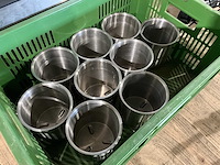 Rvs maatbeker ø 13 cm (9x) - afbeelding 3 van  3