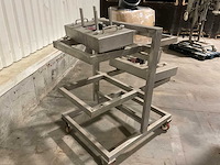 Rvs machinedeel (2x) - afbeelding 4 van  4