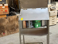 Rvs magazijn lessenaar - afbeelding 1 van  2