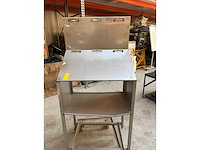 Rvs magazijn lessenaar - afbeelding 2 van  2