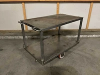 Rvs magazijntrolley - afbeelding 2 van  4