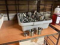 Rvs melkkannen(40x) - afbeelding 1 van  4