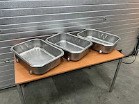 Rvs mengbakken - afbeelding 2 van  5