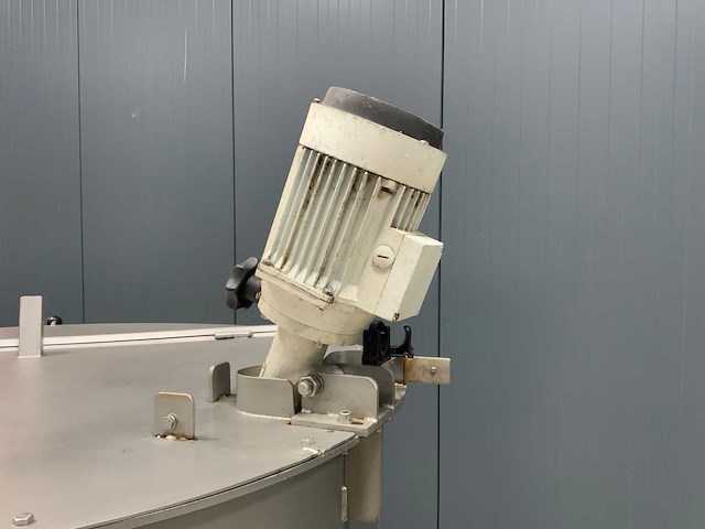 Rvs menghopper met roerwerk - afbeelding 5 van  5