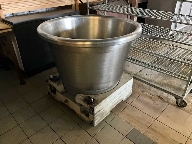 Rvs mengkom - afbeelding 1 van  1