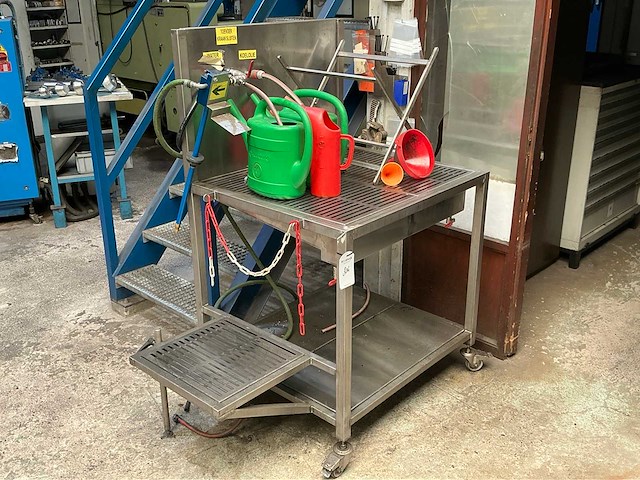 Rvs mengtafel - afbeelding 1 van  2