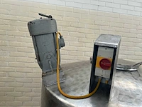 Rvs mengtank (circa 450liter) - afbeelding 8 van  9