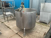 Rvs mengtank - afbeelding 2 van  6
