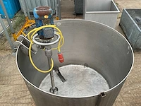 Rvs mengtank - afbeelding 4 van  6