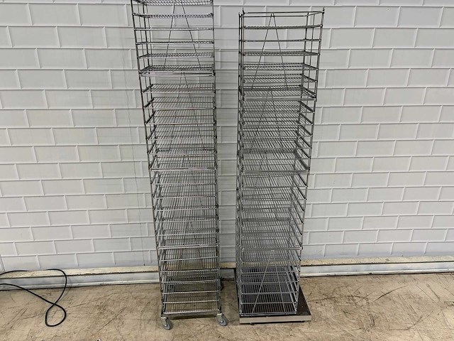 Rvs mobiel opbergrek (2x) - afbeelding 1 van  3