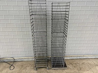 Rvs mobiel opbergrek (2x) - afbeelding 1 van  3