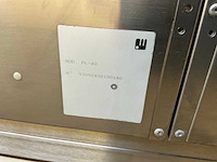 Rvs mobiele kookwand - afbeelding 2 van  4