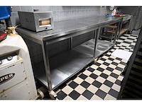 Rvs mobiele werkbank - afbeelding 2 van  4
