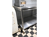 Rvs mobiele werkbank - afbeelding 3 van  4