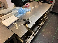 Rvs mobiele werktafel - afbeelding 3 van  4