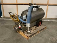 Rvs mobiele zuigtank - afbeelding 6 van  6