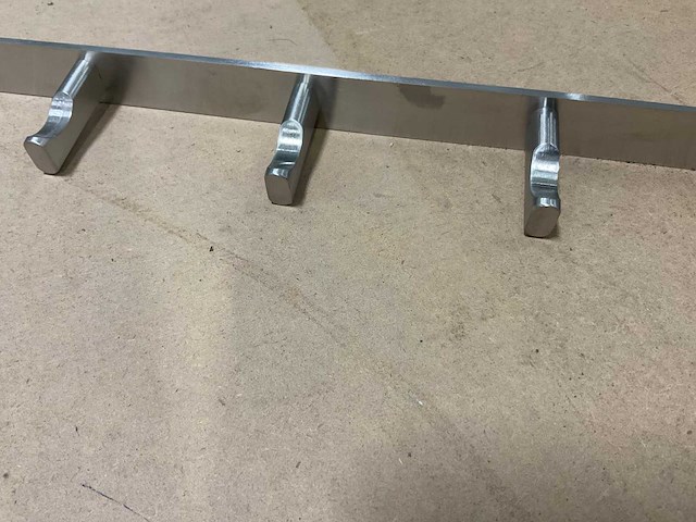 Rvs modern kapstokken (40x) - afbeelding 2 van  6