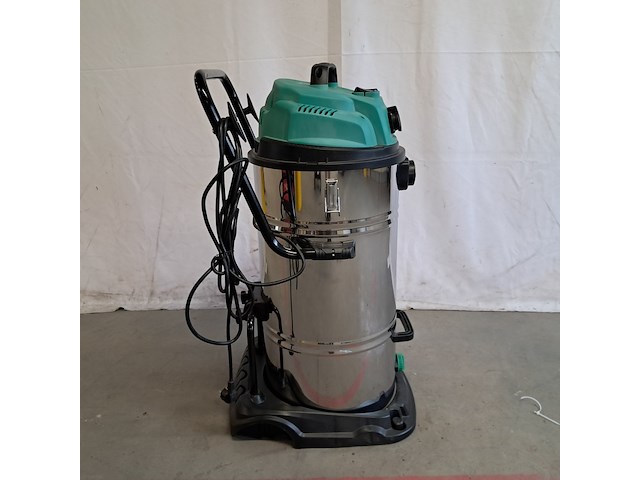 Rvs nat en droog stofzuiger 110 liter, stalhwerk germany, 110l, groen - afbeelding 11 van  17
