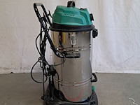 Rvs nat en droog stofzuiger 110 liter, stalhwerk germany, 110l, groen - afbeelding 11 van  17