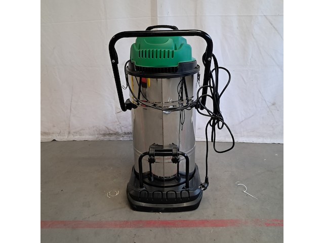 Rvs nat en droog stofzuiger 110 liter, stalhwerk germany, 110l, groen - afbeelding 12 van  17
