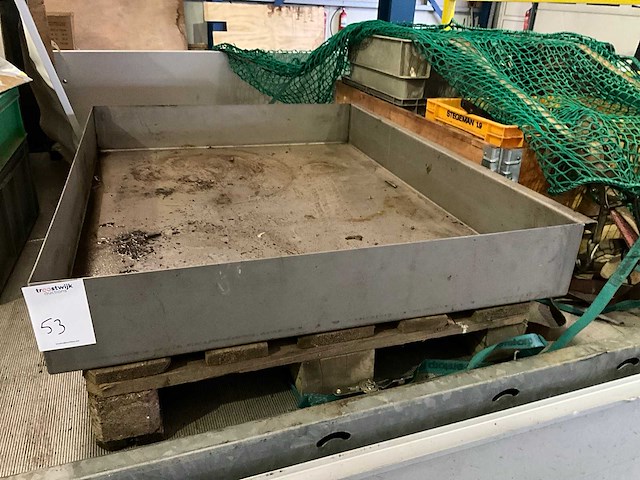 Rvs olie opvangbak - afbeelding 2 van  3