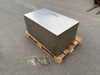 Rvs onderbouw kist met grill 50x50x100 - afbeelding 4 van  5