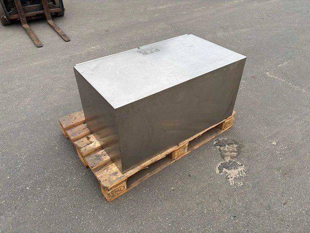 Rvs onderbouw kist met grill 50x50x100 - afbeelding 5 van  5
