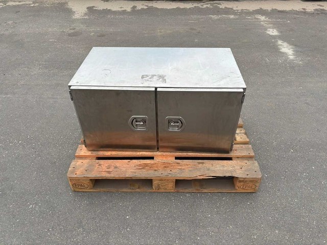 Rvs onderbouw kist met grill 50x50x100 - afbeelding 5 van  7