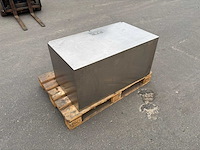 Rvs onderbouw kist met grill 50x50x100 - afbeelding 7 van  7