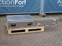 Rvs onderbouwkist voor vrachtwagen nieuw - afbeelding 1 van  1