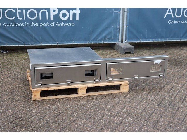 Rvs onderbouwkist voor vrachtwagen nieuw - afbeelding 1 van  1