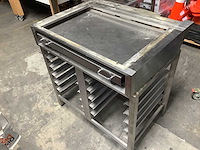 Rvs onderstel oven - afbeelding 1 van  3