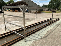 Rvs opbouwframe aanhangwagen - afbeelding 1 van  5