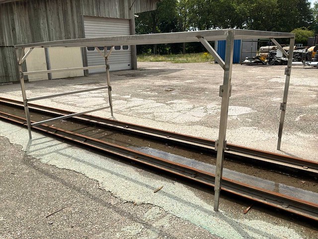 Rvs opbouwframe aanhangwagen - afbeelding 2 van  5