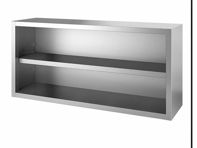 Rvs open wandkast - afbeelding 1 van  3