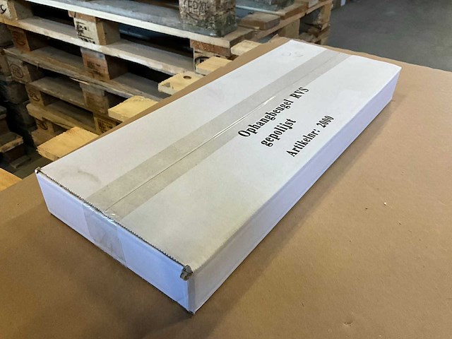 Rvs ophangbeugel (50x) - afbeelding 2 van  2