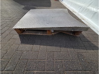 Rvs oprijplaat palletfoliewikkelaar - afbeelding 2 van  2