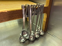 Rvs opscheplepel (10x) - afbeelding 1 van  2