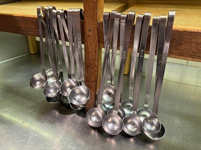 Rvs opscheplepel (20x) - afbeelding 2 van  2