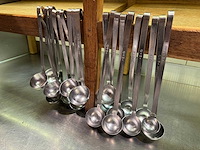 Rvs opscheplepel (20x) - afbeelding 2 van  2