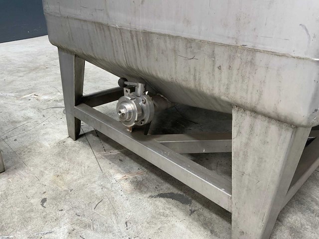 Rvs opslagtank (2x) - afbeelding 2 van  2