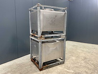 Rvs opslagtank (2x) - afbeelding 3 van  5
