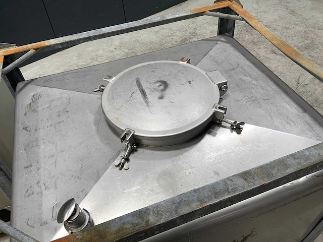 Rvs opslagtank (2x) - afbeelding 4 van  5